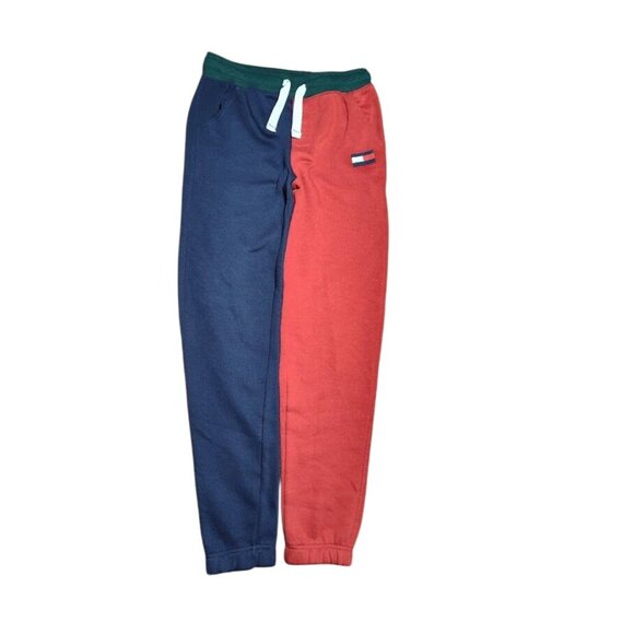 Tommy Hilfiger Boys Colorblock Sweatpants Large - Picture 2 of 6